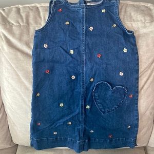 USED girls denim dress from Jcrew collaboration with Madewell. Size 7